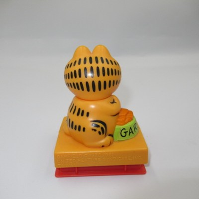 1981 ★ 80's ★ GARFIELD ★ Garfield ★ Message Doll ★ Doll ★ Figure ★ Plush Toy ★ Vintage ★ I NEVER MET A LASAGNA. I DIDN'T LIKE. ★ 