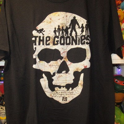 thegoonies★グーニーズ★映画★movie★Tshirt★Tシャツ★サイズL★men's★メンズ★black★ブラック★人形★フィギュア★ぬいぐるみ★
