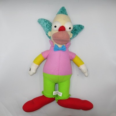 2016 ★The Simpsons★Simpsons★Krusty★Krusty the Clown★Plush★Stuffed Animal★Doll★Figure★ 