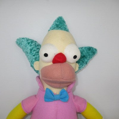 2016 ★The Simpsons★Simpsons★Krusty★Krusty the Clown★Plush★Stuffed Animal★Doll★Figure★ 