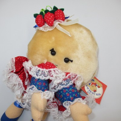 1990年★90's★IHOP★SUSIE STRAWBERRY★ストロベリー★strawberry★アドバタイジング★企業物★vintage★ビンテージ★花柄★flour★フラワー★Plush★ぬいぐるみ★人形★