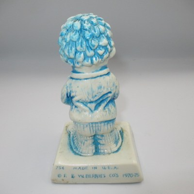 1970年★70's★vintage★ビンテージ★messagedoll★メッセージドール★HAPPYBIRTHDAY★ハッピーバースデー★BOY★男の子★blue★ブルー★doll★ドール★人形★ぬいぐるみ★フィギュア★