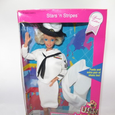 90's★1990★Barbie★Navy Barbie★USN★Doll★Figure★Stuffed Animal★Vintage★doll★doll★ 