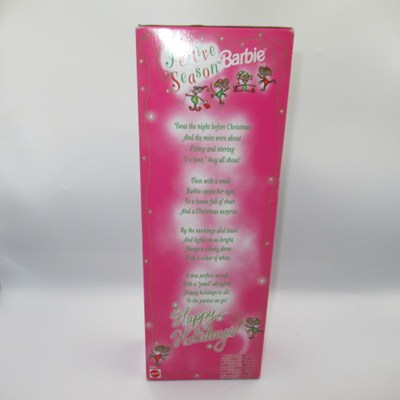 90's★1997★Barbie★Barbie★FESTIVE SEASON BARBIE★Christmas★Doll★Figure★Plushie★Vintage★doll★doll★ 