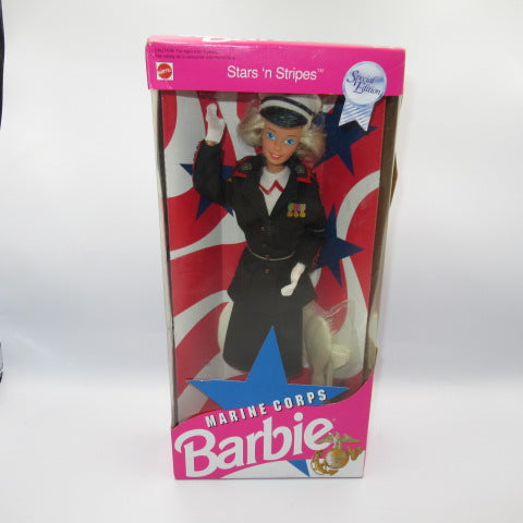 1991 ★ 90's ★ vintage ★ Stars 'n Stripes Marine Corps Barbie ★ Mattel ★ Doll ★ figure ★ stuffed toy ★ 
