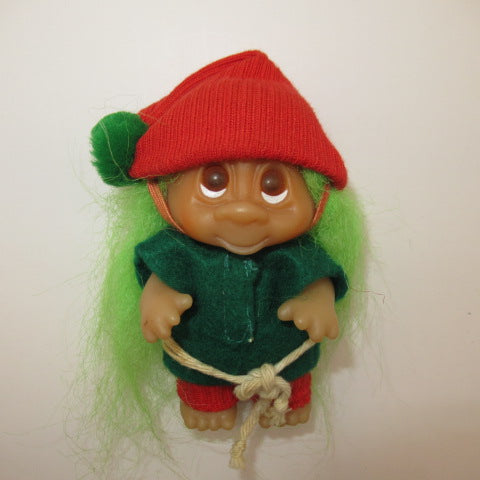 1985年★80's★DAM★DAMTROLL★TROLL★ダム★ダムトロール★トロール★vintage★ビンテージ★小人★Christmas★クリスマス★Xmas★ニット帽★red★レッド★figure★フィギュア★人形★ぬいぐるみ★