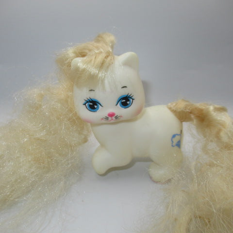 80's★Little Pretty Kitty★リトルプリティキティ★猫★ネコ★Mattel★マテル★人形★フィギュア★ぬいぐるみ★アイスクリーム★白★