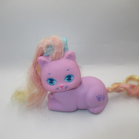 80's★Little Pretty Kitty★リトルプリティキティ★猫★ネコ★Mattel★マテル★人形★フィギュア★ぬいぐるみ★ラベンダー★肉球★