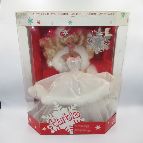 1989★80's★Barbie★HAPPY HOLIDAY'S★Doll★Figure★Plushie★Vintage★Christmas★ 