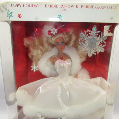 1989★80's★Barbie★HAPPY HOLIDAY'S★Doll★Figure★Plushie★Vintage★Christmas★ 