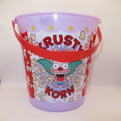 The Simpsons★シンプソンズ★KRUSTY★クラスティ★popcorn★Bucket★ポップコーン★バケット★バケツ★人形★フィギュア★ぬいぐるみ★2016年★