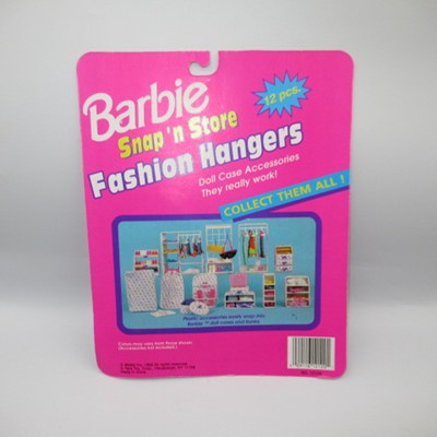1992年☆90's☆Barbie☆バービー☆Snap'n Store Fashion Hangers