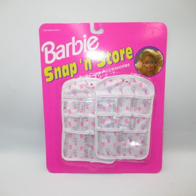 1992 ★ 90's ★ Barbie ★ Barbie ★ Snap'n Store Fashion Hangers ★ Hanger ★ Accessory Set ★ Doll ★ Figure ★ Plush ★ 3 ★ Vintage ★ 