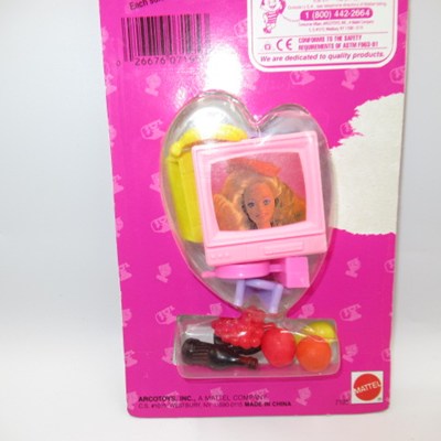 1992★90's★Barbie★Barbie★Little EXTRAS★TV★Boombox★Turntable★Vegetables★Fruit★Accessories★Dolls★Figures★Plushies★Vintage★ 