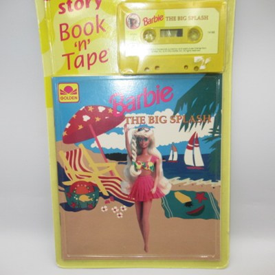 1991 ★Barbie★Barbie★Picture book with cassette★Doll★Figure★Plushie★Vintage★ 