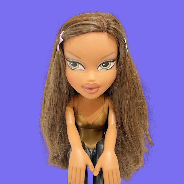 Rare! 2003 BRATZ Styling Head Doll Figure Plush Toy 30x32cm