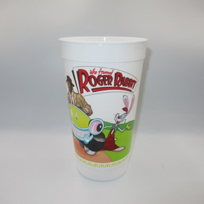 1988年★80's★Disney★ディズニー★Roger Rabbit★ロジャーラビット★McDonald's★マクドナルド★プラスチックカップ★コップ★人形★フィギュア★ぬいぐるみ★ビンテージ★ジェシカラビット★2★