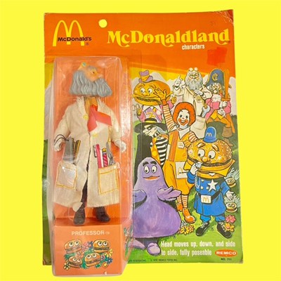 超レア！1976年★70's★マクドナルド★REMCO★コンプリートセット★人形★フィギュア★ぬいぐるみ★ビンテージ★オールド★ロナルド★ビッグマックポリス★ハンバーグラー★グリマス★チーズバーガーメイヤー★キャプテンクロック★プロフェッサー★