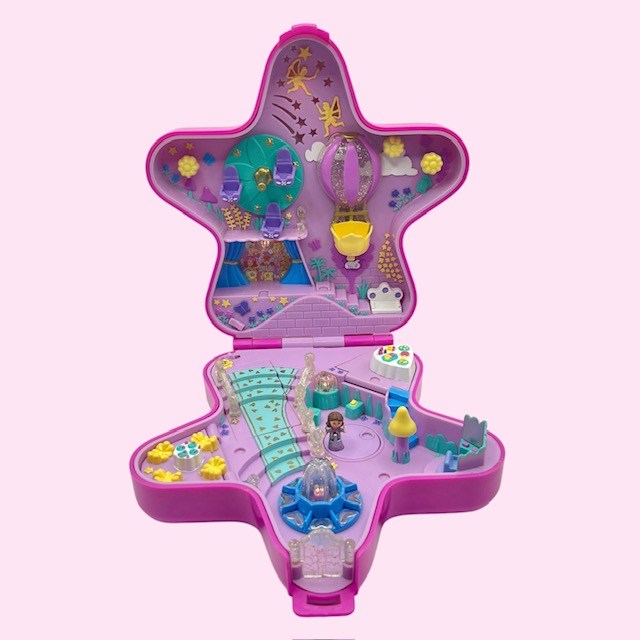 90's★1993年★Polly Pocket★ポーリーポケット★Fairylight Wonderland★星の遊園地★人形★フィギュア★コンパクト★ビンテージ★ライトアップ★★