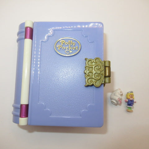Rare! 90's ★ 1995 ★ Polly Pocket ★ Sparkle Wonderland ★ Picture book ★ Book ★ Lavender ★ Miniature ★ Play house ★ Figure ★ Doll ★ Plush toy ★ 