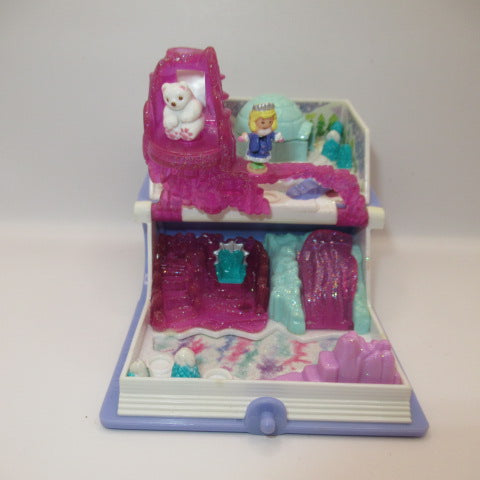 Rare! 90's ★ 1995 ★ Polly Pocket ★ Sparkle Wonderland ★ Picture book ★ Book ★ Lavender ★ Miniature ★ Play house ★ Figure ★ Doll ★ Plush toy ★ 