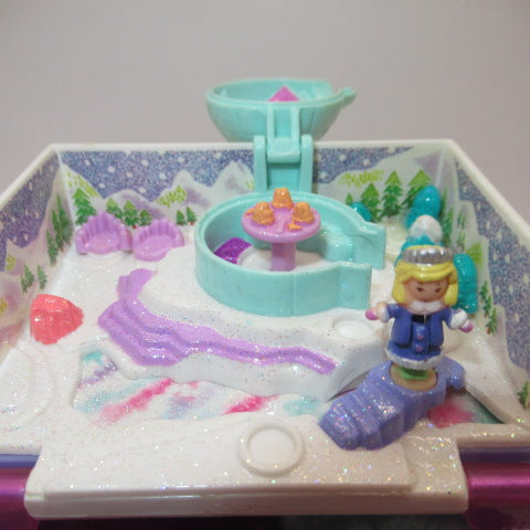 Rare! 90's ★ 1995 ★ Polly Pocket ★ Sparkle Wonderland ★ Picture book ★ Book ★ Lavender ★ Miniature ★ Play house ★ Figure ★ Doll ★ Plush toy ★ 