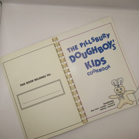 1992年★90's★vintage★ビンテージ★Pillsbury★Doughboy★ドゥボーイ★COOKBOOK★クックブック★COOK★料理絵本★BOOK★絵本★cookie★クッキー★kids★キッズ★フィギュア★人形★ぬいぐるみ★アドバタイジング★企業物★