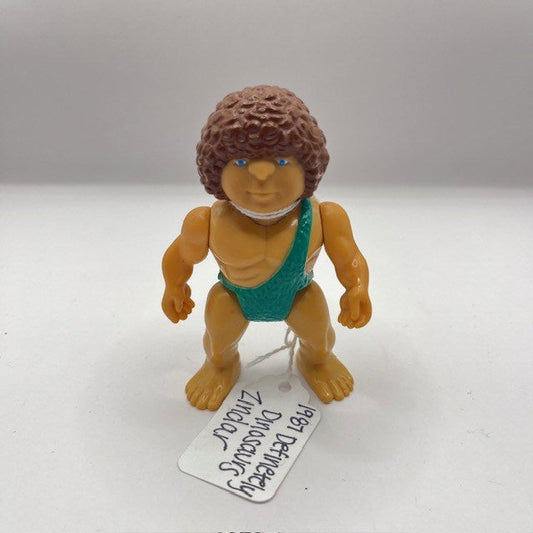 1987★80's★vintage★DefenltelyDINOSOUR★Zlndar★Uncle★Stone Age★Caveman★Figure★Doll★Stuffed Animal★ 