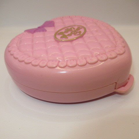 90’s★1994年★Polly Pocket★ポーリーポケット★Perfect playroom★ハート★ピンク★ミニチュア★ままごと★フィギュア★人形★ぬいぐるみ★難あり★