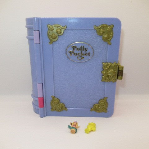 90’s★1994年★Polly Pocket★ポーリーポケット★Sparkling Melmaid Adventure★スパークリングマーメイドアドベンチャー★絵本★本★パープル★ライツアップ★ミニチュア★ままごと★フィギュア★人形★ぬいぐるみ★