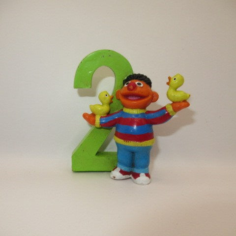Vintage★SESAME STREET★Sesame Street★Figure★Bendable★PVC★Doll★Figure★Plushie★Vintage★Ernie★2★ 