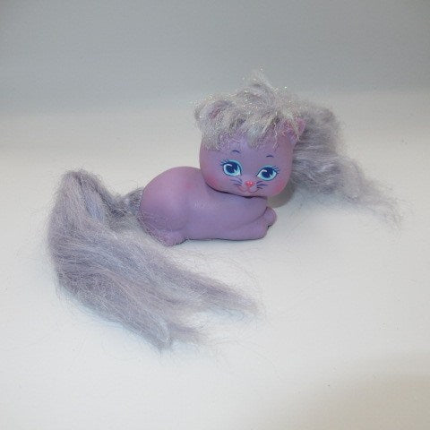 1988★80's★Lady Lovely Locks★Lady Lovely Locks★Kitty★kitty★cat★doll★figure★stuffed toy★vintage★lavender★Mattel★Mattel★ 