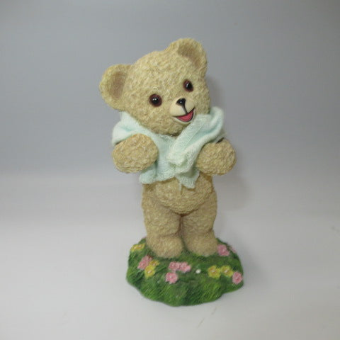 90's★1998★Snuggle Bear★Snuggle Bear★FuFu★Bear★Ornament★Figure★Hamilton★Resin★I Want To Be Your Snuggle Bear★Serial Numbered★Fabric Softener★Corporate Item★Figure★Doll★Stuffed Animal★ 