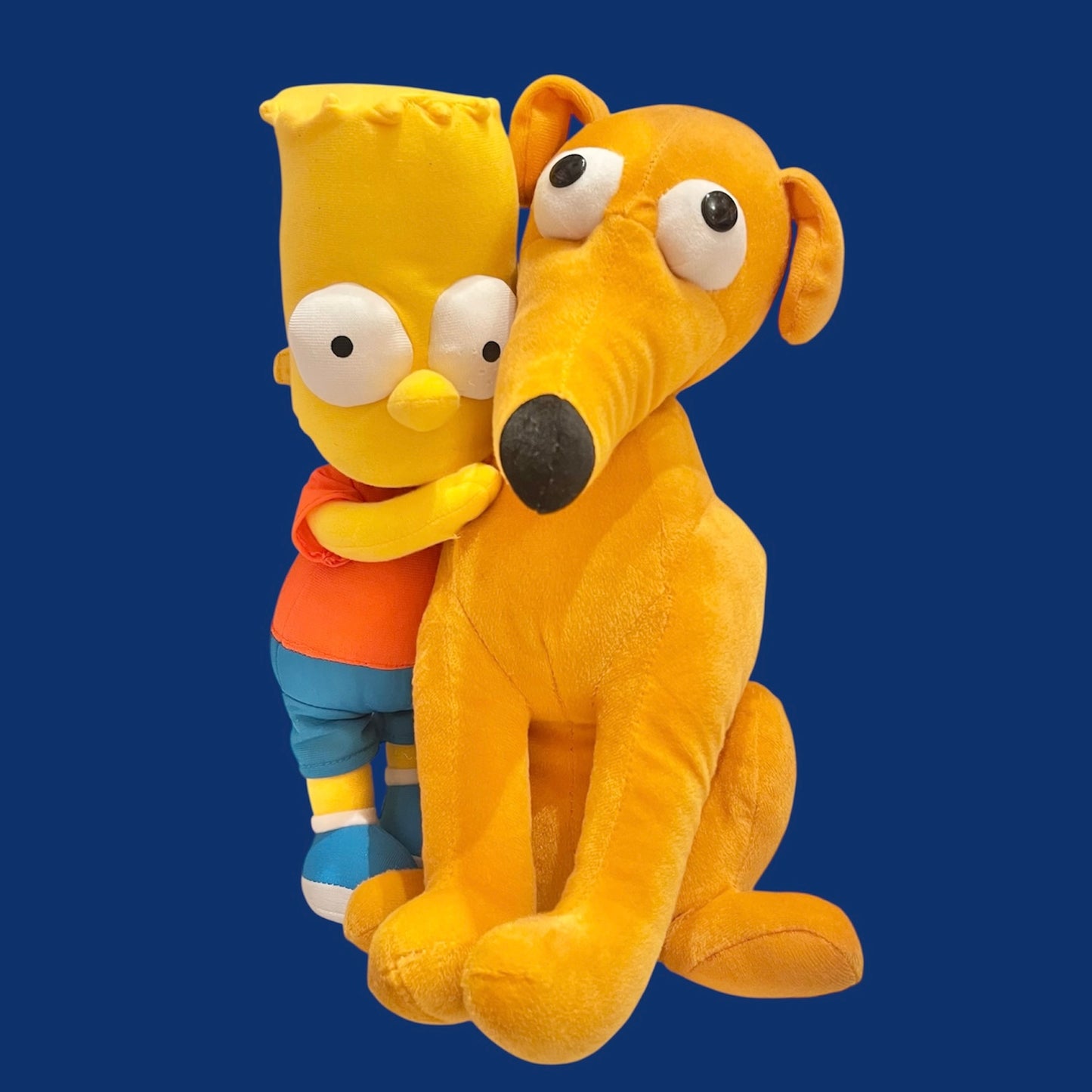 2005年★The Simpsons★シンプソンズ★Bart★バート★サンタズリトルヘルパー★Santa'slittle helper★くっつきぬいぐるみ★plush★ぬいぐるみ★人形★フィギュア