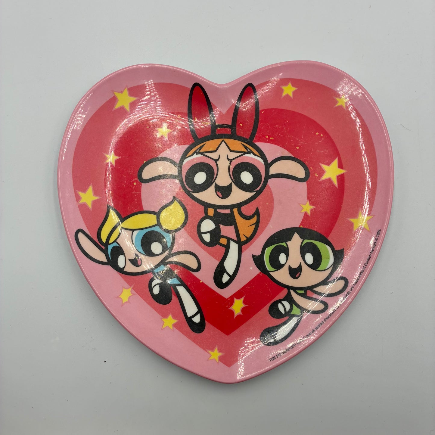 1999年★90's★Powerpuff Girls★パワーパフガールズ★プレート★お皿★フィギュア★人形★ぬいぐるみ★ビンテージ
