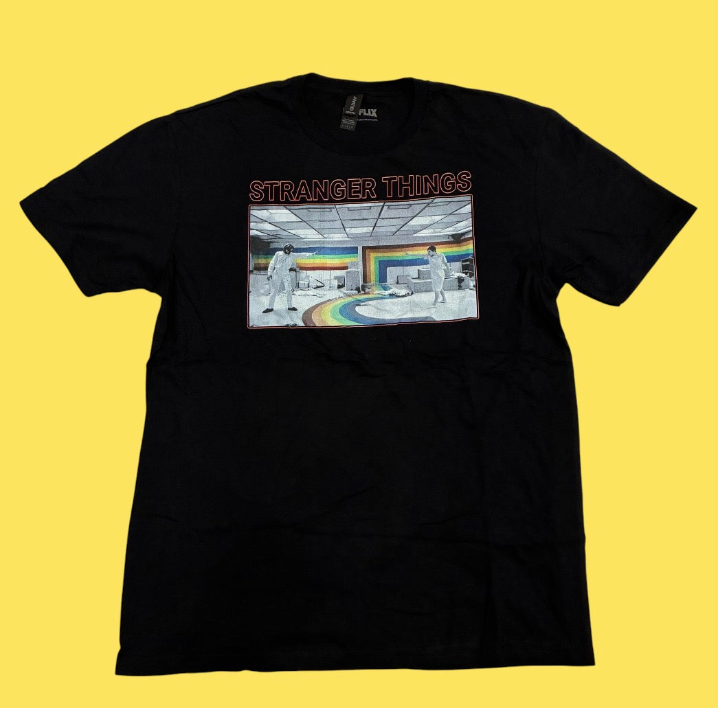 STRANGER THINGS★ストレンジャーシングス★Tシャツフィギュア★人形★ぬいぐるみ★001★ワン★エル★イレブン★Lサイズ