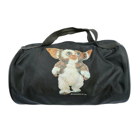 80's★1983年★GREMLiNS★グレムリン★Gizmo★ギズモ★Bag★バッグ★ダッフルバッグ★フィギュア★人形★ぬいぐるみ★ビンテージ★ブラック