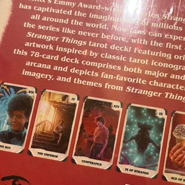 STRANGER THING☆ストレンジャーシングス☆タロットカード&ガイド