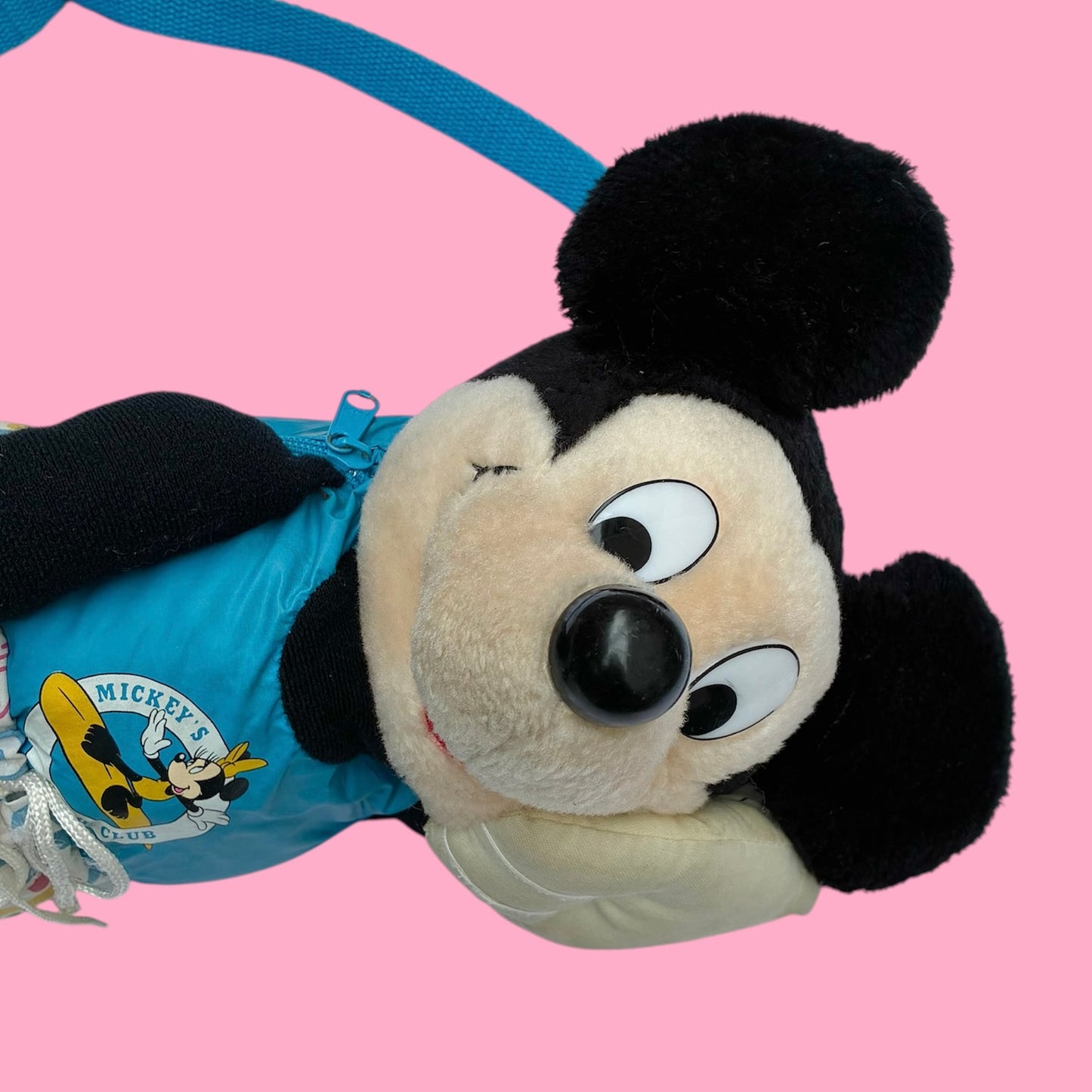 Vintage★Mickey Mouse★ミッキーマウス★ショルダーバッグ★Bag★人形★ぬいぐるみ★フィギュア★ビンテージ★Mickey's Beach CLUB