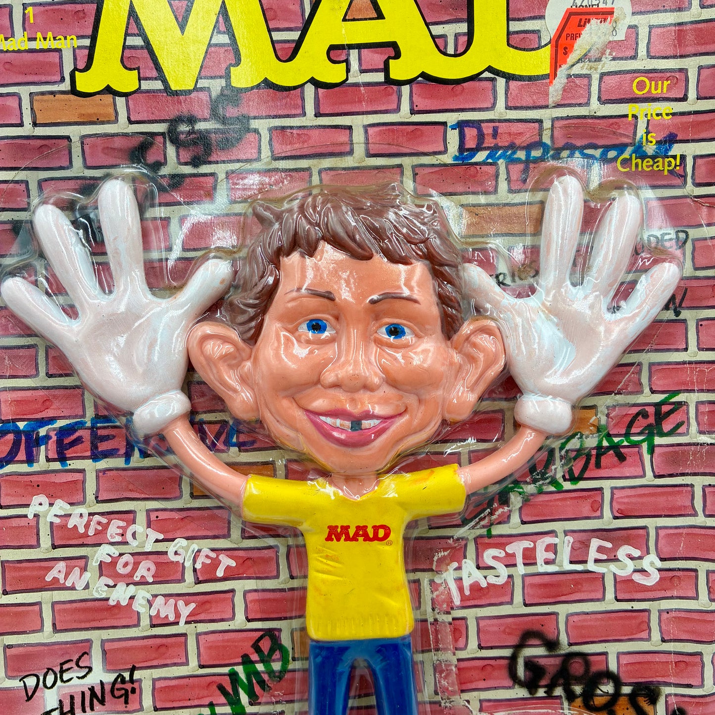1988年★80's★MAD Magazine★ALFRED E. NEUMAN★マッドマガジン★マッドくん★ベンダブル★フィギュア★人形★ビンテージ