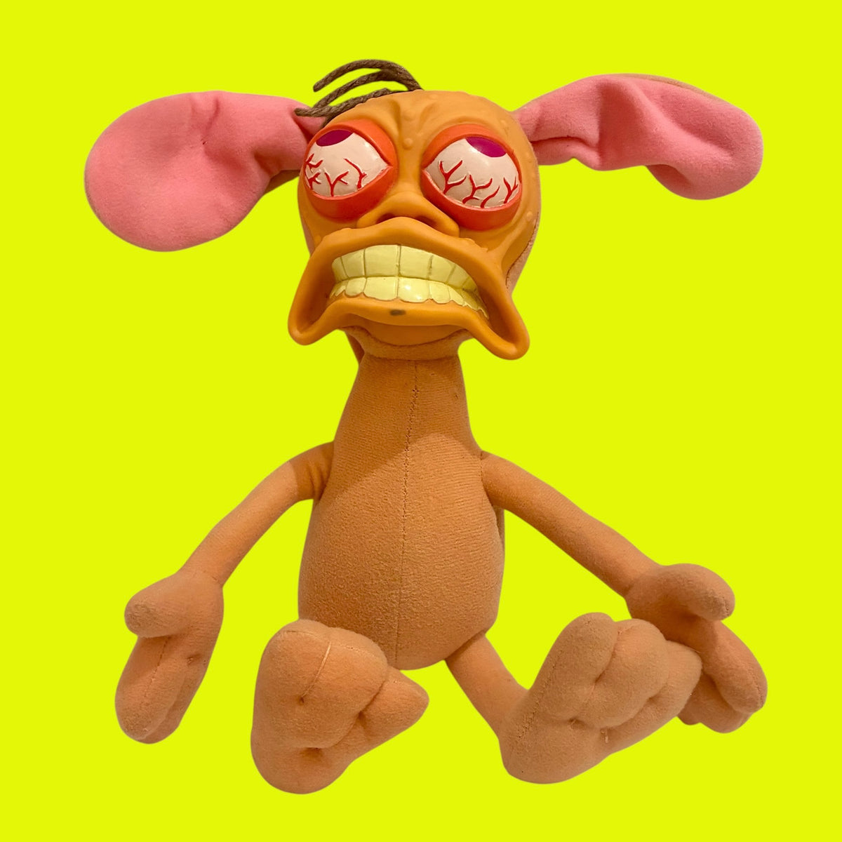 90’s★1992年★The Ren＆Stimpy★レン＆スティンピー★おならレン★チワワ★ぬいぐるみ★人形★フィギュア