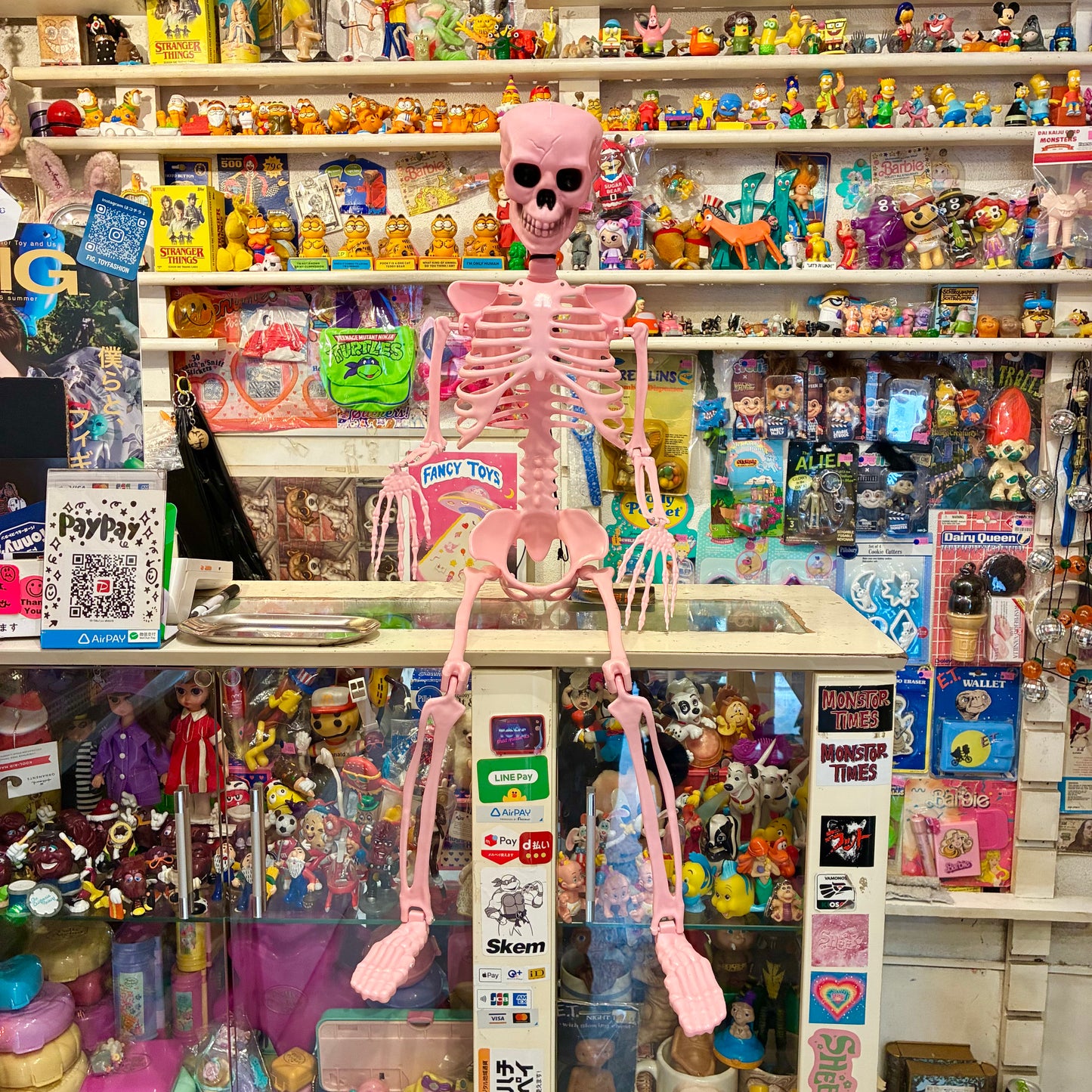 Halloween★ハロウィン★スケルトン★skeleton★ガイコツ★骸骨★スカル★ディスプレイ★フィギュア★人形★96センチ