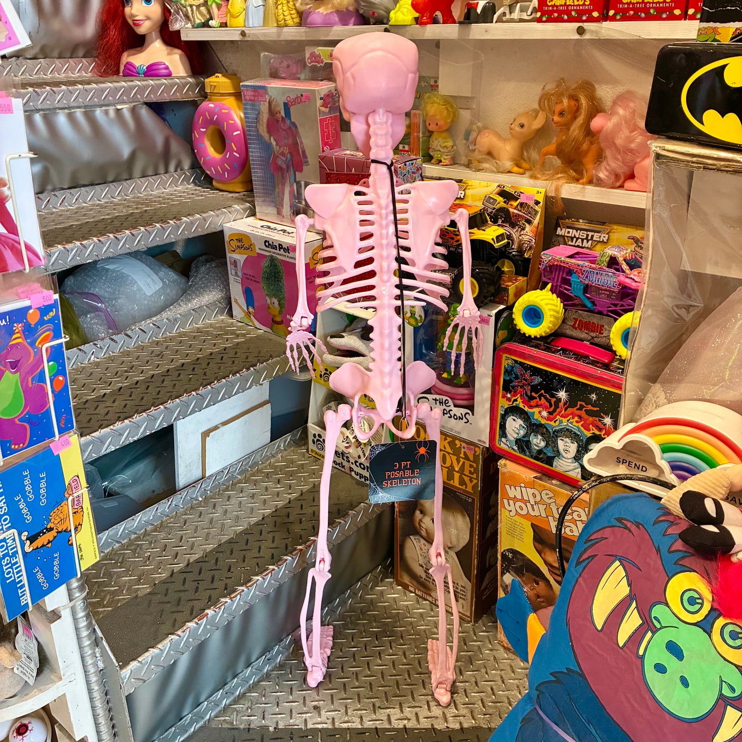 Halloween★ハロウィン★スケルトン★skeleton★ガイコツ★骸骨★スカル★ディスプレイ★フィギュア★人形★96センチ