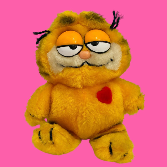 1981年★80's★GARFIELD★ガーフィールド★バレンタイン★ぬいぐるみ★人形★フィギュア★ビンテージ★vintage★