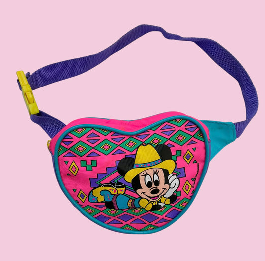 Vintage★ビンテージ★Minnie Mouse★ミニーマウス★ウエストポーチ★Bag★フィギュア★人形★ぬいぐるみ