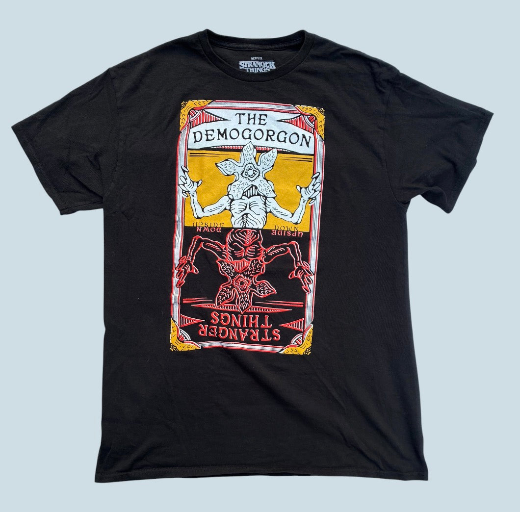 Used★STRANGER THINGS★ストレンジャーシングス★Tシャツフィギュア★人形★ぬいぐるみ★デモゴルゴン★Lサイズ