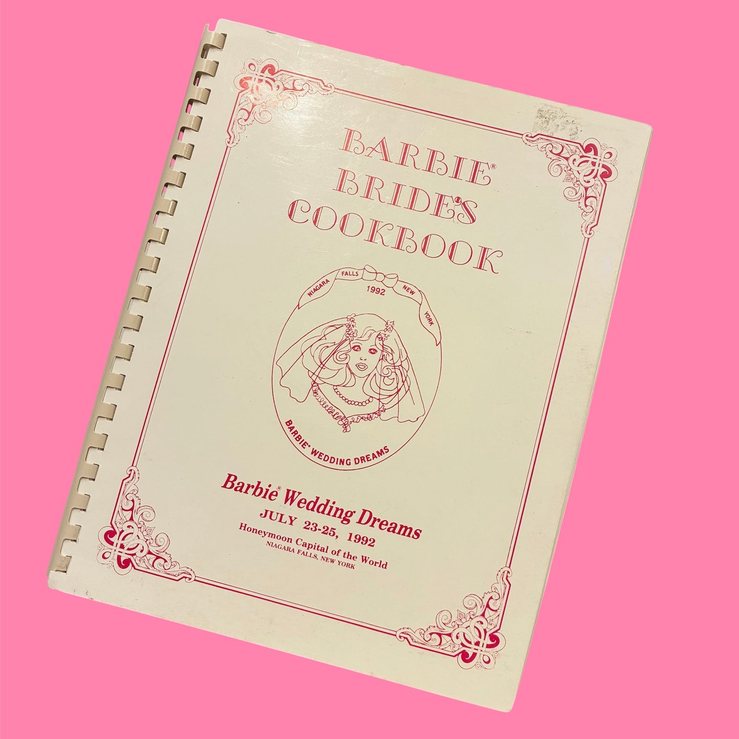 1992★90's★Barbie★バービー★Bride's CookBook★ブライダル★ウエディング★レシピ★本★クックブック★人形★フィギュア★ぬいぐるみ★ビンテージ