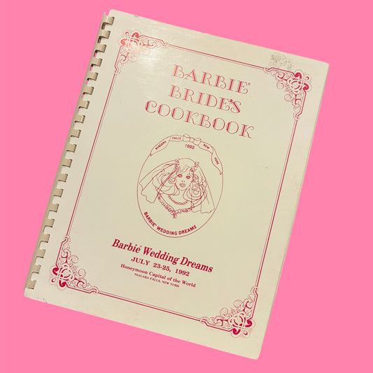 1992★90's★Barbie★バービー★Bride's CookBook★ブライダル★ウエディング★レシピ★本★クックブック★人形★フィギュア★ぬいぐるみ★ビンテージ