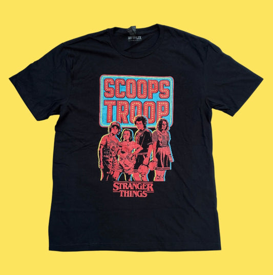 STRANGER THINGS★ストレンジャーシングス★Tシャツフィギュア★人形★ぬいぐるみ★ダスティン★エリカ★スティーブ★ロビン★Lサイズ