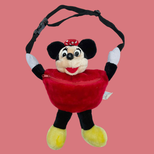 Vintage★Minnie Mouse★ミニーマウス★ウエストポーチ★Bag★人形★ぬいぐるみ★フィギュア★ビンテージ★